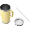 imageYETI Rambler Tumbler with Handle and Straw Lid Vacuum Insulated Travel Mug Stainless SteelDaybreak Yellow