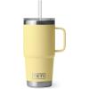 imageYETI Rambler Tumbler with Handle and Straw Lid Vacuum Insulated Travel Mug Stainless SteelDaybreak Yellow