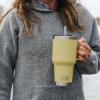 imageYETI Rambler Tumbler with Handle and Straw Lid Vacuum Insulated Travel Mug Stainless SteelDaybreak Yellow