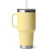 imageYETI Rambler Tumbler with Handle and Straw Lid Vacuum Insulated Travel Mug Stainless SteelDaybreak Yellow