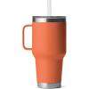 imageYETI Rambler Tumbler with Handle and Straw Lid Vacuum Insulated Travel Mug Stainless SteelHigh Desert Clay