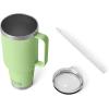 imageYETI Rambler Tumbler with Handle and Straw Lid Vacuum Insulated Travel Mug Stainless SteelKey Lime
