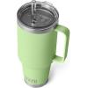 imageYETI Rambler Tumbler with Handle and Straw Lid Vacuum Insulated Travel Mug Stainless SteelKey Lime