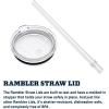 imageYETI Rambler Tumbler with Handle and Straw Lid Vacuum Insulated Travel Mug Stainless SteelKey Lime