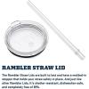 imageYETI Rambler Tumbler with Handle and Straw Lid Vacuum Insulated Travel Mug Stainless SteelKey Lime