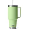 imageYETI Rambler Tumbler with Handle and Straw Lid Vacuum Insulated Travel Mug Stainless SteelKey Lime