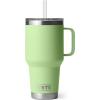 imageYETI Rambler Tumbler with Handle and Straw Lid Vacuum Insulated Travel Mug Stainless SteelKey Lime