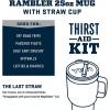 imageYETI Rambler Tumbler with Handle and Straw Lid Vacuum Insulated Travel Mug Stainless SteelKey Lime