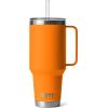 imageYETI Rambler Tumbler with Handle and Straw Lid Vacuum Insulated Travel Mug Stainless SteelKing Crab