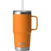 imageYETI Rambler Tumbler with Handle and Straw Lid Vacuum Insulated Travel Mug Stainless SteelKing Crab