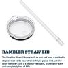 imageYETI Rambler Tumbler with Handle and Straw Lid Vacuum Insulated Travel Mug Stainless SteelNavy