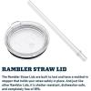 imageYETI Rambler Tumbler with Handle and Straw Lid Vacuum Insulated Travel Mug Stainless SteelNavy