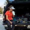imageYETI Rambler Tumbler with Handle and Straw Lid Vacuum Insulated Travel Mug Stainless SteelRescue Red