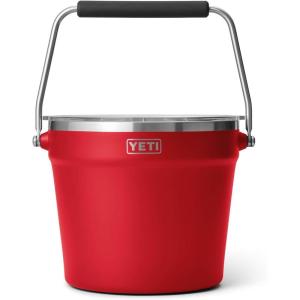 imageYETI BeverageIce Bucket Holds 6 Longnecks or 3 Bottles of WineRescue Red