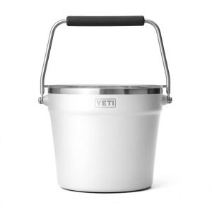 imageYETI BeverageIce Bucket Holds 6 Longnecks or 3 Bottles of WineWhite