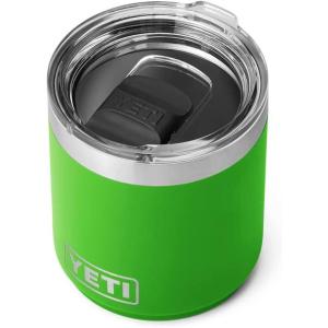 imageYETI Rambler 10 oz Stackable Lowball 20 Vacuum Insulated Stainless Steel with MagSlider LidCanopy Green