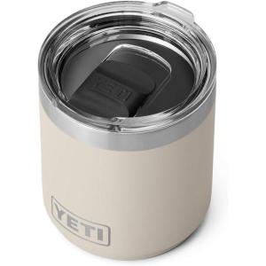 imageYETI Rambler 10 oz Stackable Lowball 20 Vacuum Insulated Stainless Steel with MagSlider LidCape Taupe