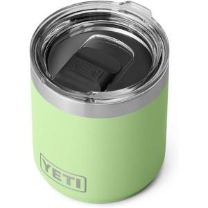 imageYETI Rambler 10 oz Stackable Lowball 20 Vacuum Insulated Stainless Steel with MagSlider LidKey Lime