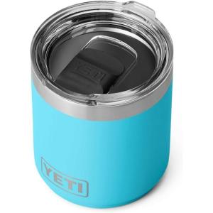 imageYETI Rambler 10 oz Stackable Lowball 20 Vacuum Insulated Stainless Steel with MagSlider LidReef Blue