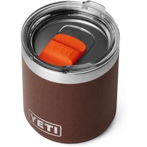 imageYETI Rambler 10 oz Stackable Lowball 20 Vacuum Insulated Stainless Steel with MagSlider LidWetlands Brown
