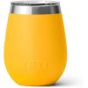 imageYETI Rambler 10 oz Wine Tumbler Vacuum Insulated Stainless Steel with MagSlider LidAlpine Yellow