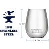 imageYETI Rambler 10 oz Wine Tumbler Vacuum Insulated Stainless Steel with MagSlider LidCoral