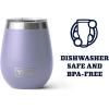 imageYETI Rambler 10 oz Wine Tumbler Vacuum Insulated Stainless Steel with MagSlider LidCosmic Lilac