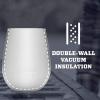 imageYETI Rambler 10 oz Wine Tumbler Vacuum Insulated Stainless Steel with MagSlider LidNavy