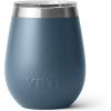 imageYETI Rambler 10 oz Wine Tumbler Vacuum Insulated Stainless Steel with MagSlider LidNordic Blue