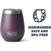 imageYETI Rambler 10 oz Wine Tumbler Vacuum Insulated Stainless Steel with MagSlider LidNordic Purple
