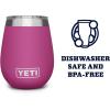 imageYETI Rambler 10 oz Wine Tumbler Vacuum Insulated Stainless Steel with MagSlider LidPrickly Pear