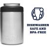 imageYETI Rambler 12 oz Colster Can Insulator for Standard Size CansStainless