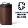 imageYETI Rambler 12 oz Colster Can Insulator for Standard Size CansWetlands Brown