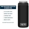 imageYETI Rambler 12 oz Colster Slim Can Insulator for the Slim Hard Seltzer CansBlack