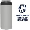 imageYETI Rambler 12 oz Colster Slim Can Insulator for the Slim Hard Seltzer CansGranite Gray