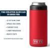 imageYETI Rambler 12 oz Colster Slim Can Insulator for the Slim Hard Seltzer CansRescue Red