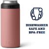 imageYETI Rambler 12 oz Colster Slim Can Insulator for the Slim Hard Seltzer CansSandstone Pink