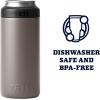 imageYETI Rambler 12 oz Colster Slim Can Insulator for the Slim Hard Seltzer CansSharptail Taupe