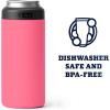 imageYETI Rambler 12 oz Colster Slim Can Insulator for the Slim Hard Seltzer CansTropical Pink