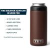 imageYETI Rambler 12 oz Colster Slim Can Insulator for the Slim Hard Seltzer CansWetlands Brown