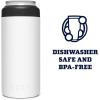 imageYETI Rambler 12 oz Colster Slim Can Insulator for the Slim Hard Seltzer CansWhite