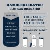 imageYETI Rambler 12 oz Colster Slim Can Insulator for the Slim Hard Seltzer CansWild Vine Red