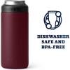 imageYETI Rambler 12 oz Colster Slim Can Insulator for the Slim Hard Seltzer CansWild Vine Red