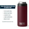 imageYETI Rambler 12 oz Colster Slim Can Insulator for the Slim Hard Seltzer CansWild Vine Red