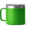 imageYETI Rambler 14 oz Mug Vacuum Insulated Stainless Steel with MagSlider Lid StainlessCanopy Green