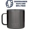 imageYETI Rambler 14 oz Mug Vacuum Insulated Stainless Steel with MagSlider Lid StainlessGraphite