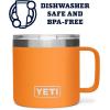 imageYETI Rambler 14 oz Mug Vacuum Insulated Stainless Steel with MagSlider Lid StainlessKing Crab