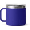 imageYETI Rambler 14 oz Mug Vacuum Insulated Stainless Steel with MagSlider Lid StainlessOffshore Blue