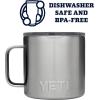 imageYETI Rambler 14 oz Mug Vacuum Insulated Stainless Steel with MagSlider Lid StainlessStainless