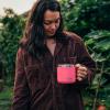 imageYETI Rambler 14 oz Mug Vacuum Insulated Stainless Steel with MagSlider Lid StainlessTropical Pink